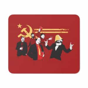 The Communist Party Mouse Pad - Vintage Style PC Accessory, Gift for Gamers, Office Decor, Desk Accessories